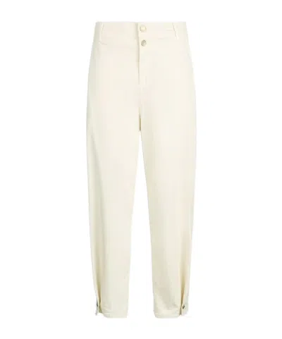 Liu •jo Jewel Button Jeans In White