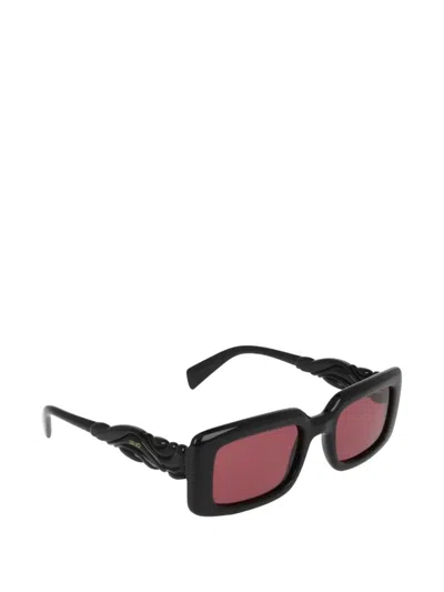 Liu •jo Rectangle-frame Sunglasses In Black