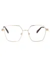 Liu •jo Liu Jo Rectangular Optical Lj2178 716 In Gold
