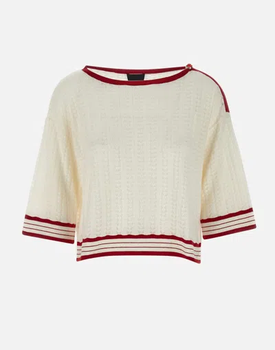 Liu •jo Liu Jo Red Cashmere Blend Sweater