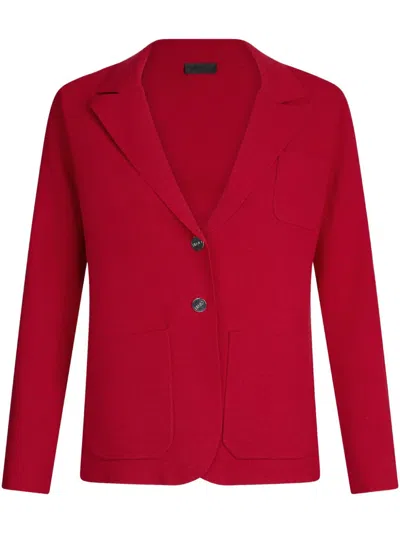 Liu •jo Red Knit Jacket
