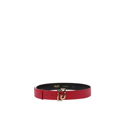 Liu •jo Liu Jo Red Polyethylene Women's Belt