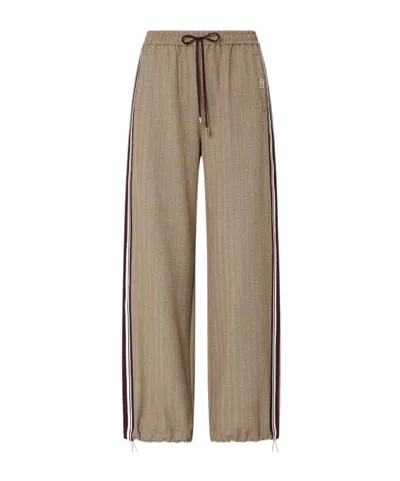 Liu •jo Regular Fit Trousers In Brown
