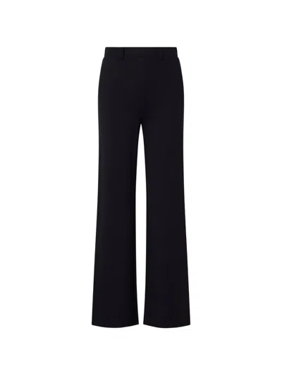 Liu •jo Regular-fit Trousers In Punto Milano In Black