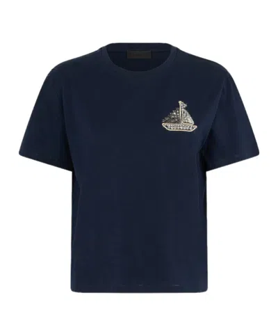 Liu •jo Rhinestone-boat T-shirt