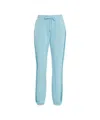 Liu •jo Liu Jo Rhinestone-embellished Joggers With Elastic Waistband In Blue