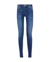 Liu •jo Rhinestone-embellished Skinny Jeans In Blue