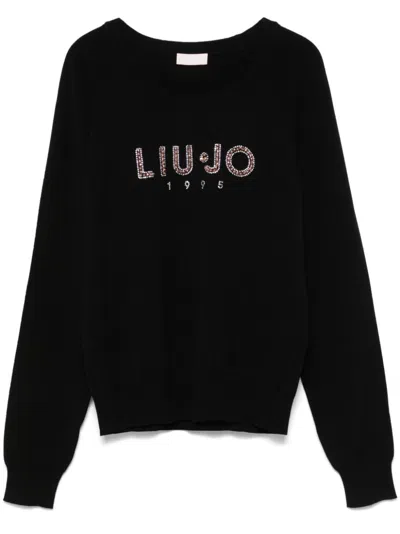 Liu •jo Sweater Liu Jo Woman Color Black In Schwarz