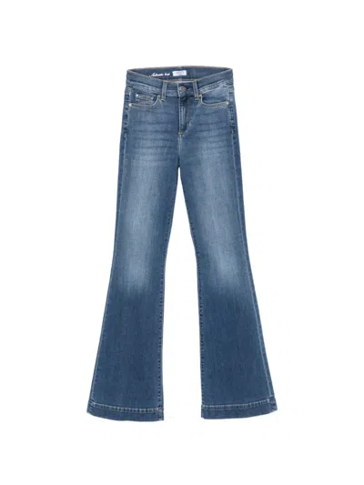 Liu •jo Rhinestone-embellished Flared Jeans In Multi
