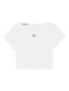 Liu •jo Ribbed Short-sleeve Top