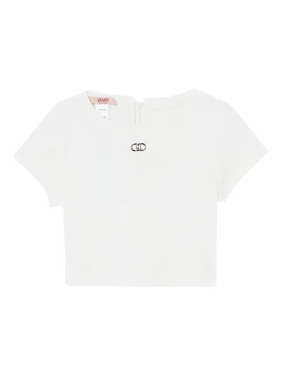 Liu •jo Ribbed Short-sleeve Top