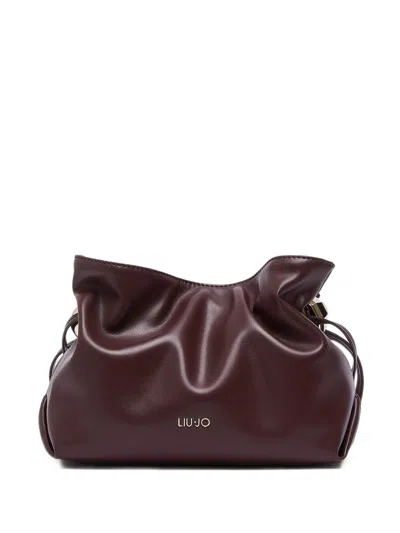 Liu •jo Riccy Small Shoulder Bag In Pink
