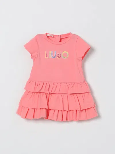 Liu •jo Babies' Romper Liu Jo Kids Color Coral In Pink