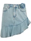 Liu •jo Skirt Liu Jo Woman Color Blue In Blue
