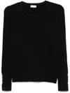 Liu •jo V-neck Sweater In Black