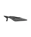 Liu •jo Liu Jo Sabot With Rhinestones 'gemy' In Grey