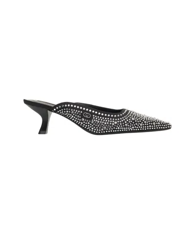 Liu •jo Liu Jo Sabot With Rhinestones 'gemy' In Grey