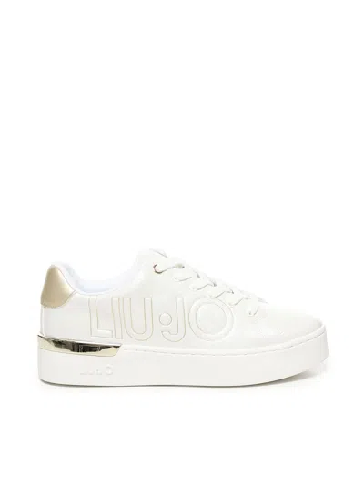 Liu •jo Saffiano Trainer With Logo