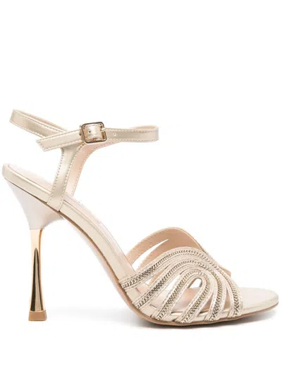 Liu •jo Liu Jo Sandals In Gold