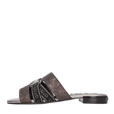 Liu •jo Liu Jo Sandals Grey In Grigio Neri E Grigi