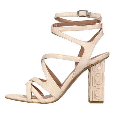 Liu •jo Liu Jo Sandals In Nude
