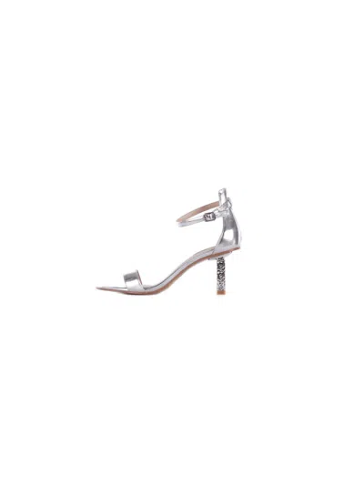 Liu •jo Liu Jo Sandals Silver In Argento Chiari E Naturali
