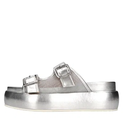Liu •jo Liu Jo Sandals Silver In Argento Metallici E Grigi
