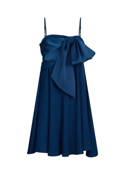 Liu •jo Liu Jo Sapphire Blue Dress With Fitted Bodice