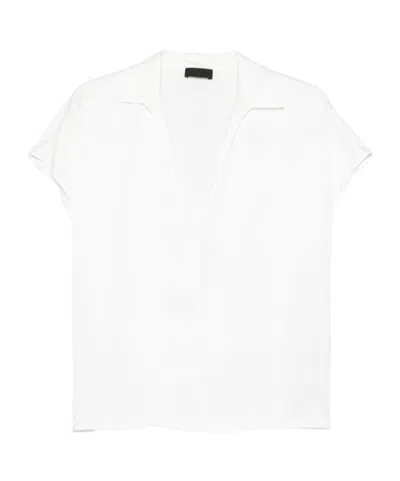 Liu •jo Liu Jo Satin Blouse In White