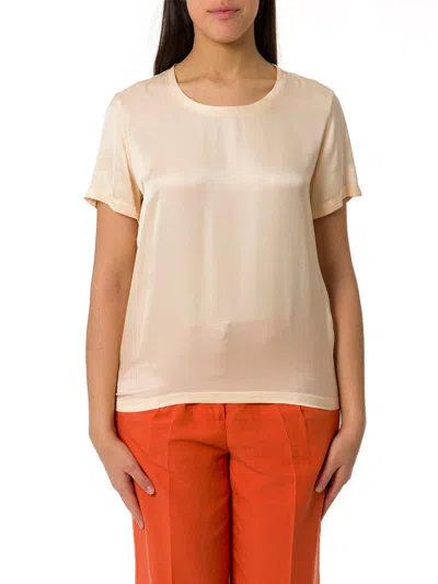 Liu •jo Satin Crewneck T-shirt Liu-jo