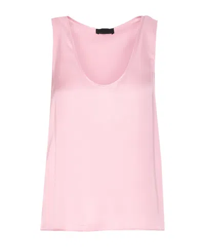 LIU •JO LIU JO SATIN TANK TOP