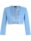 Liu •jo Jacket Liu Jo Woman Color Sky Blue In X0647 Light Blue