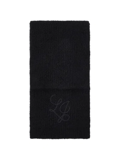Liu •jo Scarf In A Wool Blend In Black