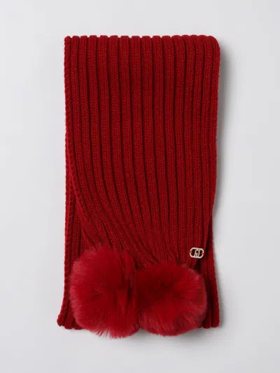 Liu •jo Scarf Liu Jo Kids Color Red In Animal Print