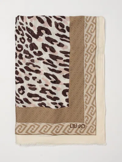 Liu •jo Scarf Woman Liu Jo In Brown
