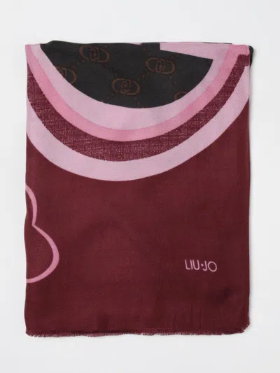 Liu •jo Scarf Woman Liu Jo In Burgundy