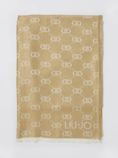 Liu •jo Scarf Woman Liu Jo In Gold