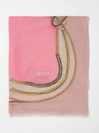 Liu •jo Scarf Woman Liu Jo In Pink