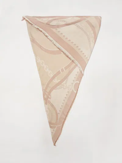 Liu •jo Scarf Woman Liu Jo In Neutral
