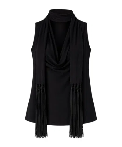 Liu •jo Liu Jo Liu Jo Black Polyester Elastane Top