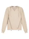 Liu •jo Scuba Hoodie In Pink