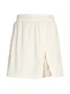 Liu •jo Sequin-embellished Miniskirt In Nude