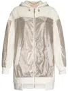 Liu •jo Sequinned Parka In Neutrals