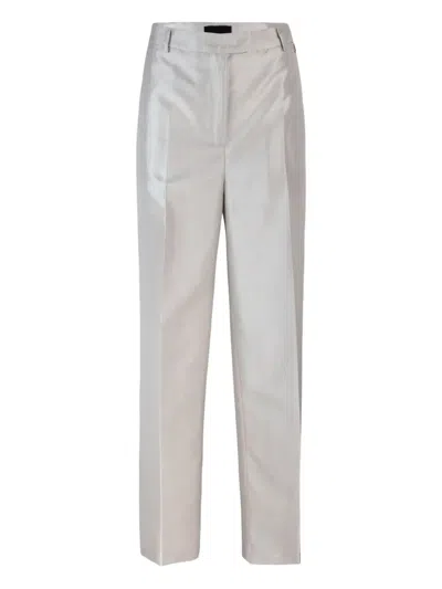 LIU •JO SHANTUNG TROUSERS