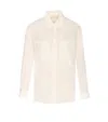 Liu •jo Shirt With Chest Pockets And Collared Neck