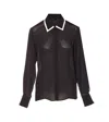 Liu •jo Shirt Liu Jo Woman Color Black In Black