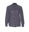Liu •jo Liu Jo Printed Buttoned Shirt In Black