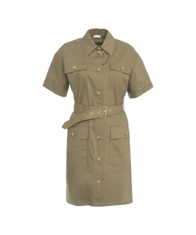 Liu •jo Liu Jo Shirt Dress With Waist Belt