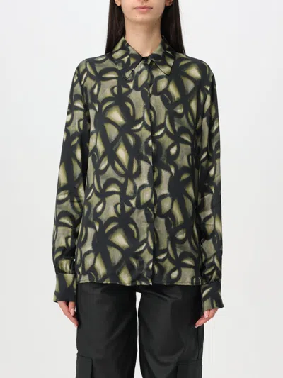 Liu •jo Shirt Liu Jo Woman Color Green In Grün