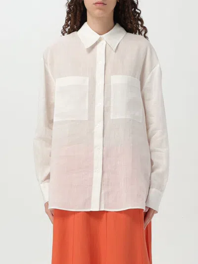 LIU •JO SHIRT LIU JO WOMAN COLOR WHITE,G76230001